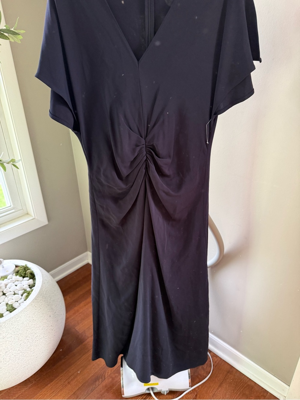 Reiss Rowe Dolman Sleeve Jersey Midi Dress - Picture 5 of 10
